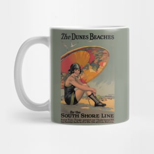 Vintage Poster: The Dunes Beaches Mug